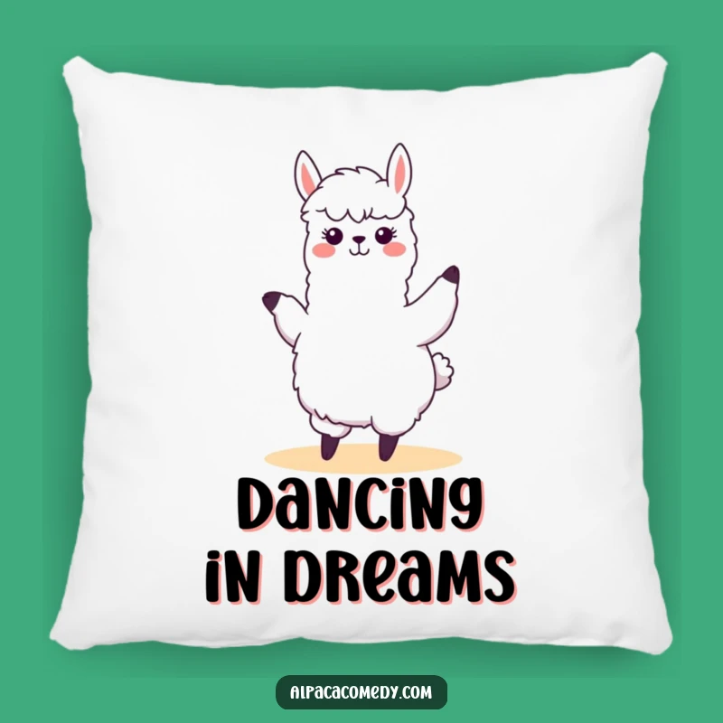 Funny Kawaii Alpaca Dance Pillow - Soft & Humorous Comfort